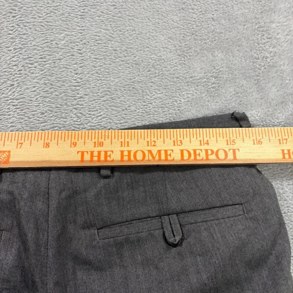 Banana Republic Dress Pants Mens 31x30 Dark Gray Tailored‎ Wedding Preppy
